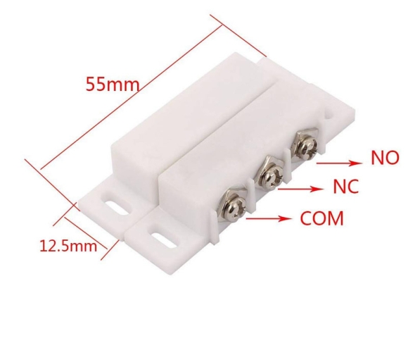 CÔNG TẮC TỪ, CẢM BIẾN CỬA CÓ DÂY NO/NC MC-31B