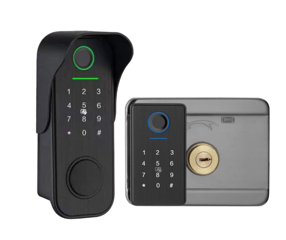 Khóa Vân Tay 2 Chiều Cửa Sắt Dùng App TTLock N1DB